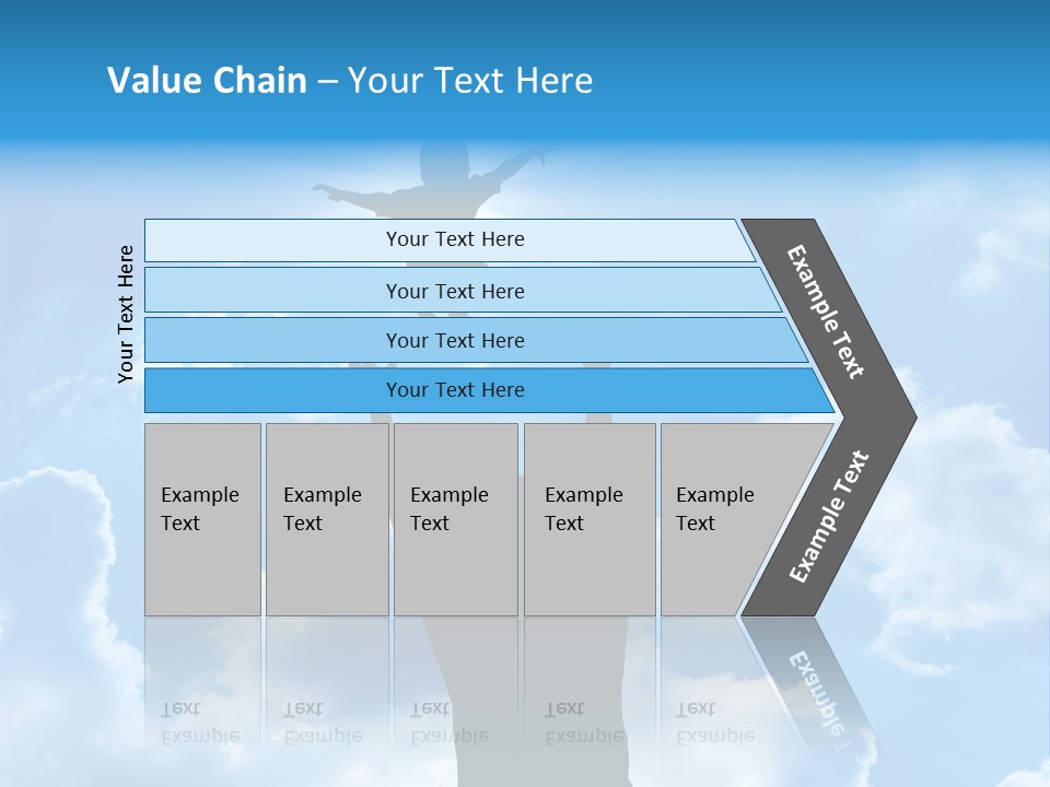 Man Life Freedom PowerPoint Template