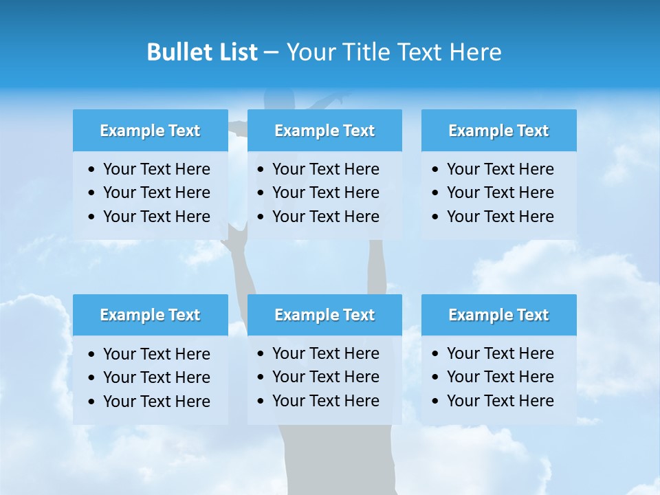 Man Life Freedom PowerPoint Template