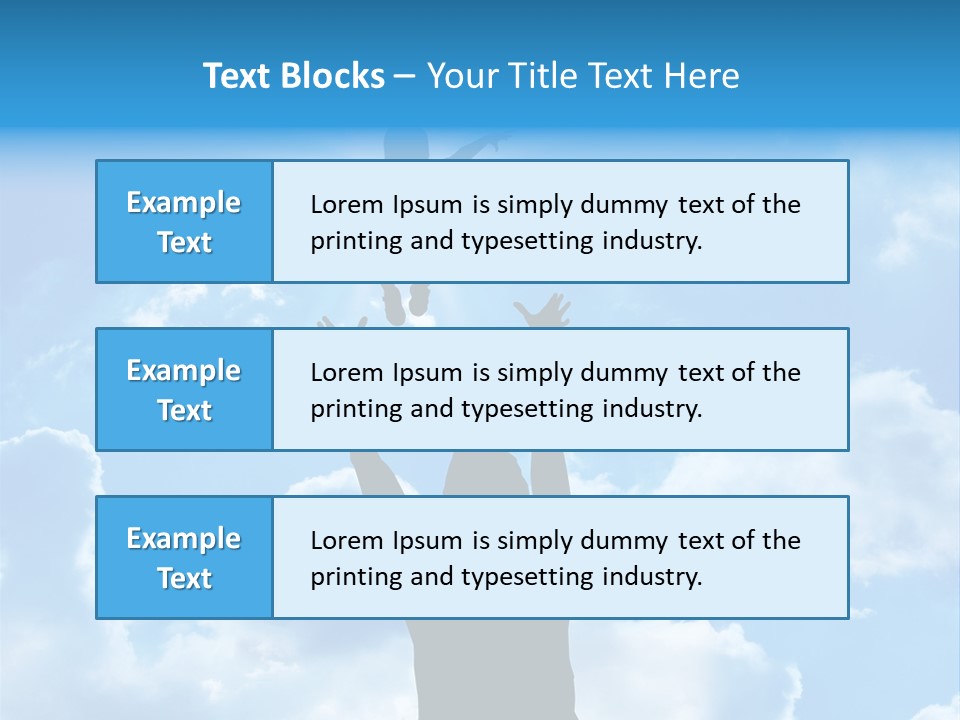 Man Life Freedom PowerPoint Template