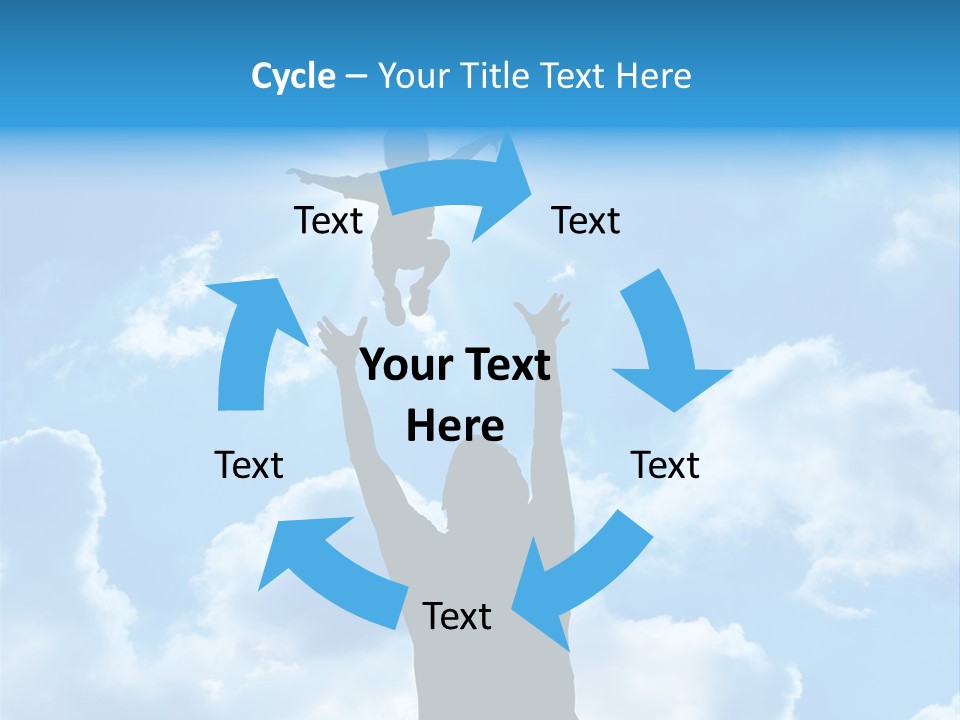 Man Life Freedom PowerPoint Template