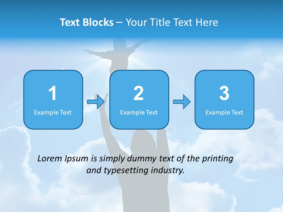 Man Life Freedom PowerPoint Template