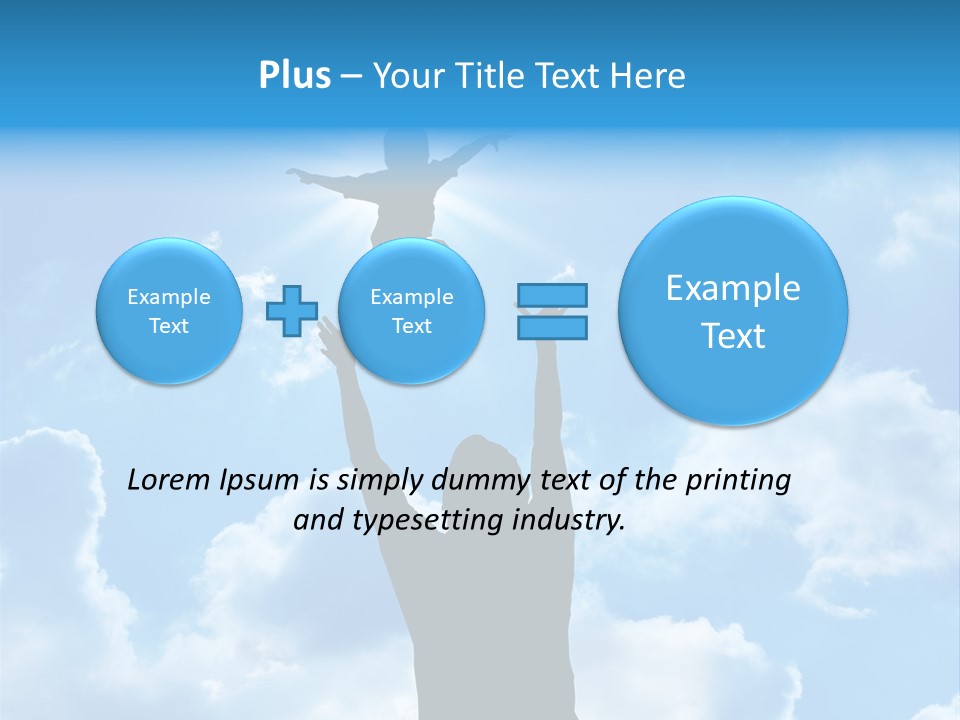 Man Life Freedom PowerPoint Template