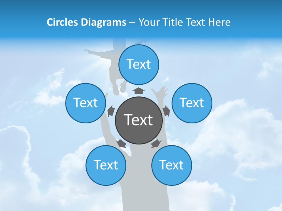 Man Life Freedom PowerPoint Template