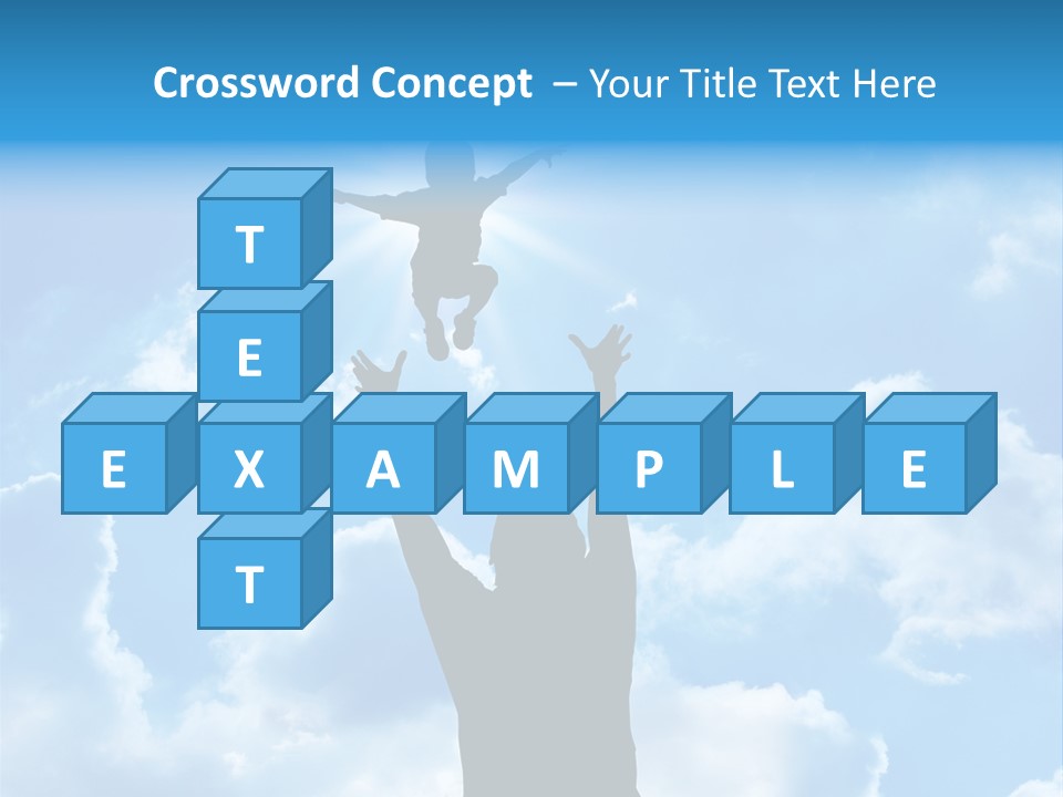 Man Life Freedom PowerPoint Template