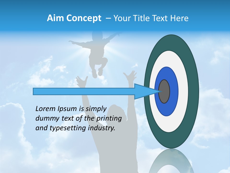 Man Life Freedom PowerPoint Template