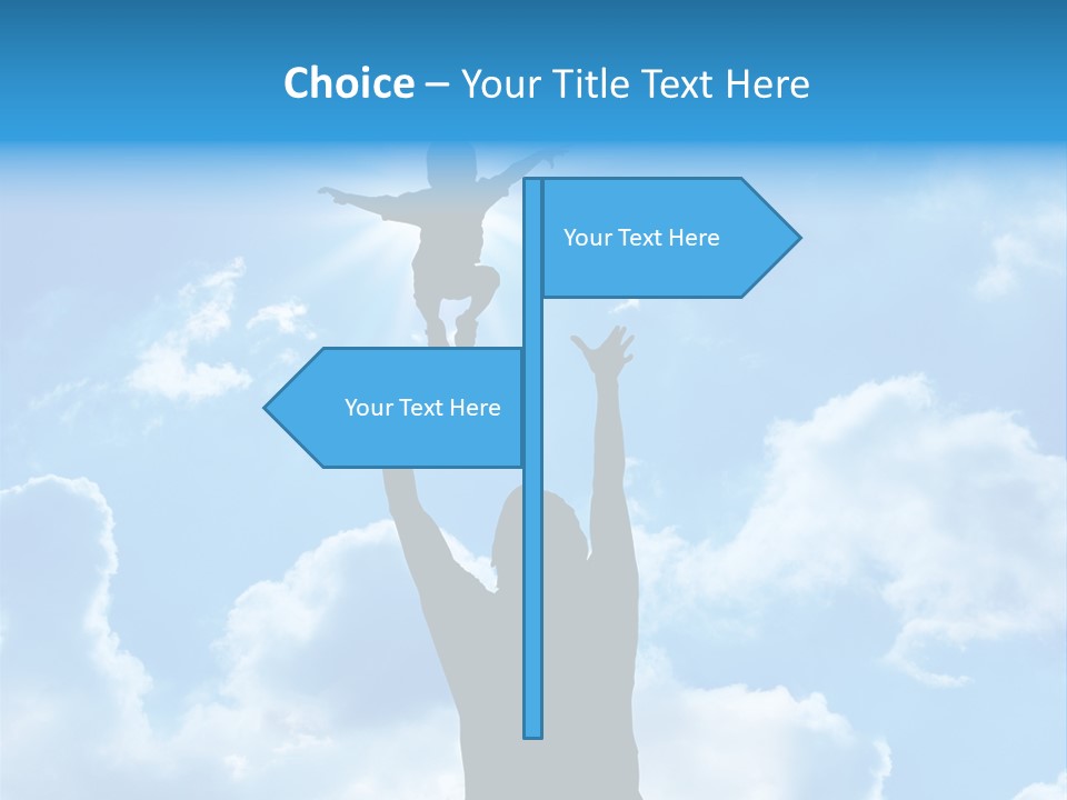 Man Life Freedom PowerPoint Template