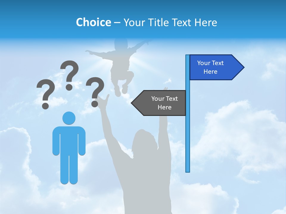 Man Life Freedom PowerPoint Template