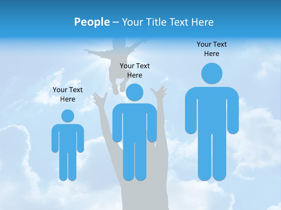 Man Life Freedom PowerPoint Template