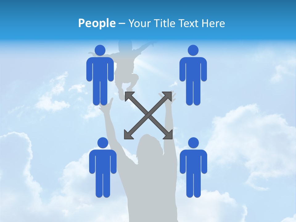 Man Life Freedom PowerPoint Template