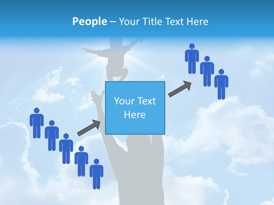 Man Life Freedom PowerPoint Template