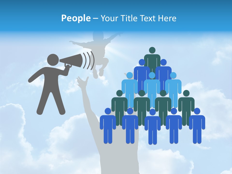 Man Life Freedom PowerPoint Template