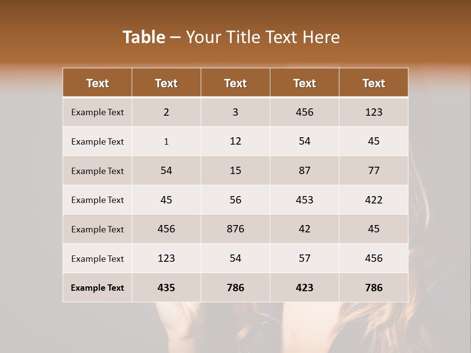 Sensual Suit Cigarette PowerPoint Template