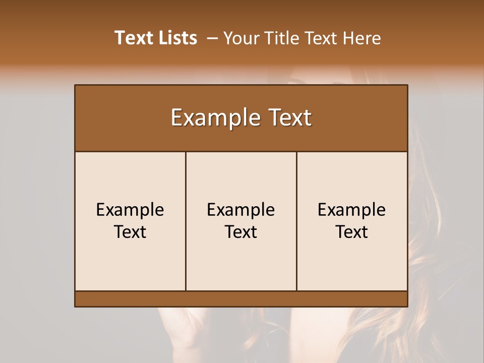 Sensual Suit Cigarette PowerPoint Template