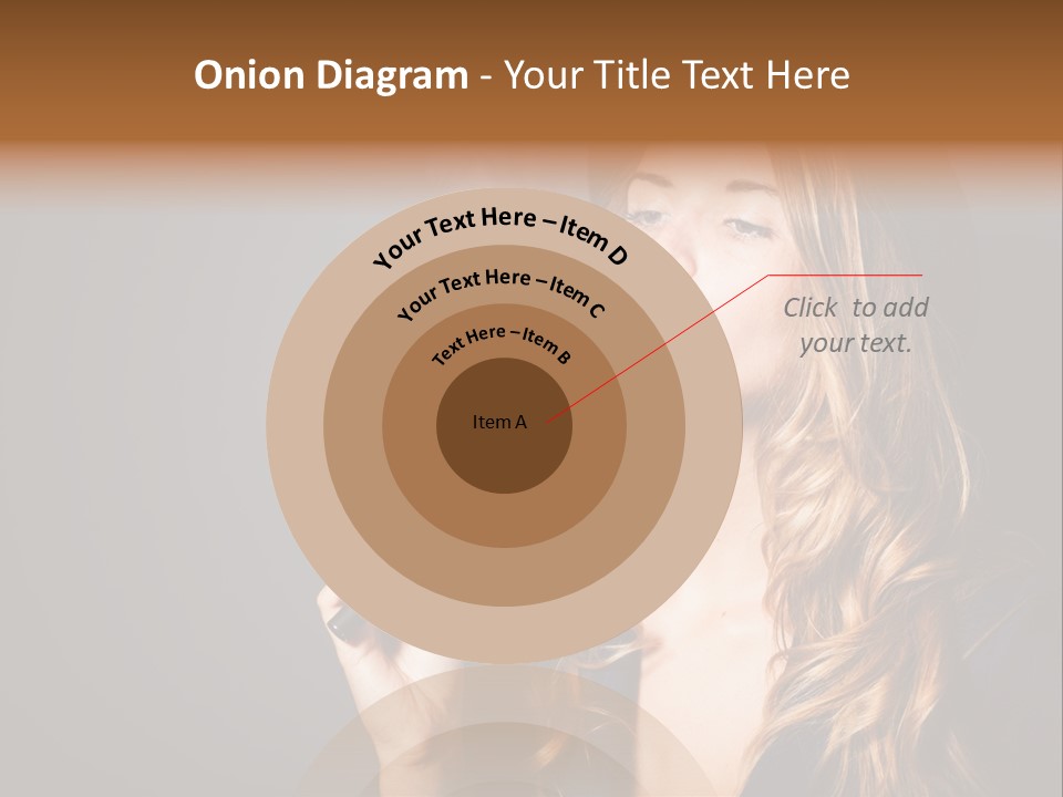 Sensual Suit Cigarette PowerPoint Template