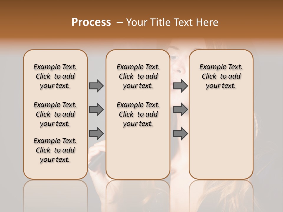 Sensual Suit Cigarette PowerPoint Template