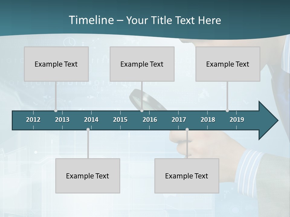 Communication Corporate Man PowerPoint Template
