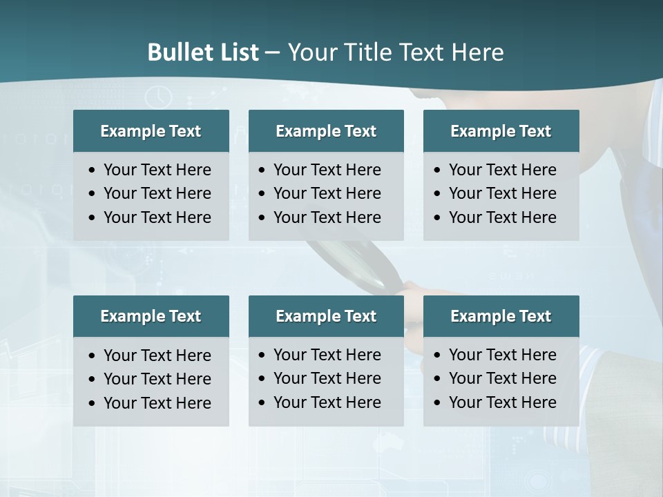 Communication Corporate Man PowerPoint Template