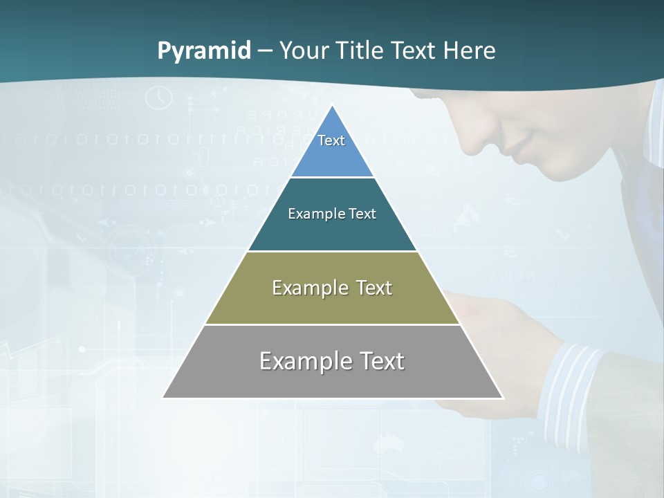 Communication Corporate Man PowerPoint Template