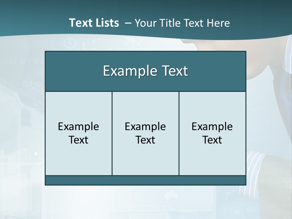 Communication Corporate Man PowerPoint Template