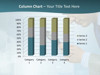 Communication Corporate Man PowerPoint Template