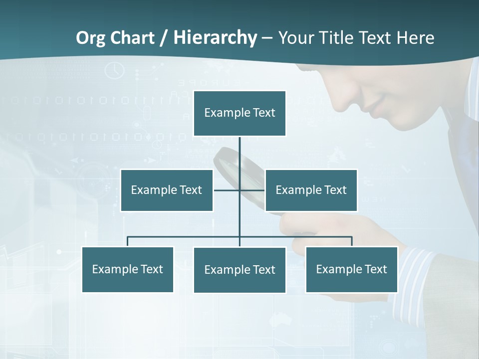 Communication Corporate Man PowerPoint Template