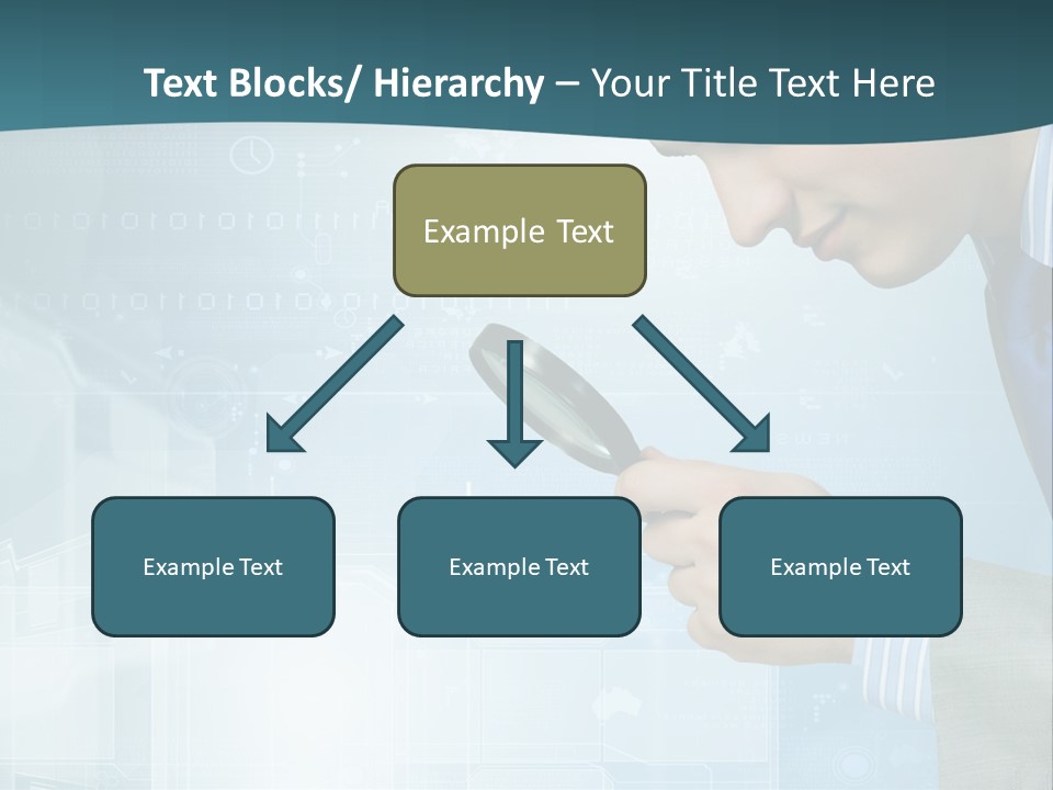 Communication Corporate Man PowerPoint Template