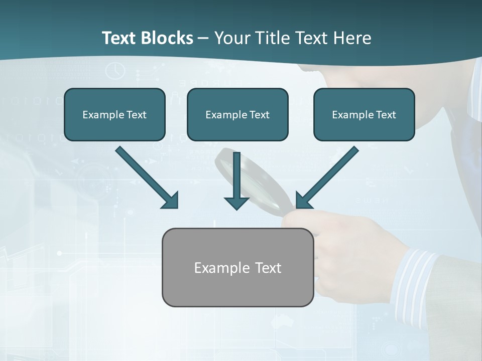 Communication Corporate Man PowerPoint Template