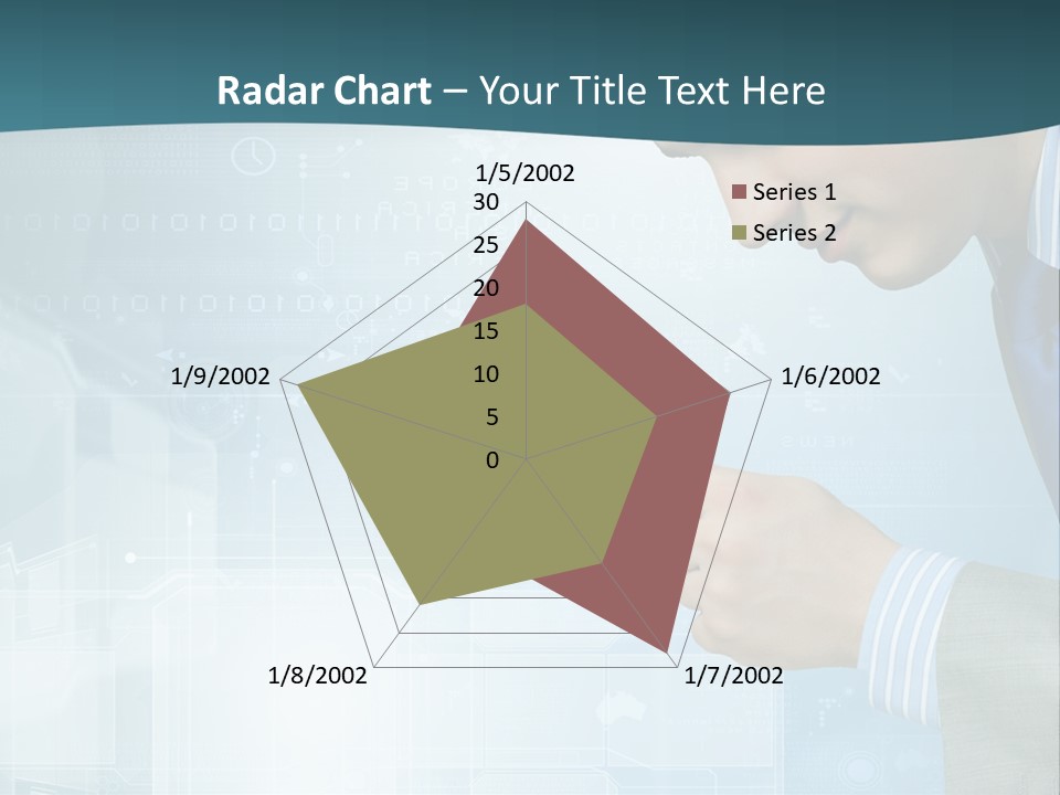 Communication Corporate Man PowerPoint Template