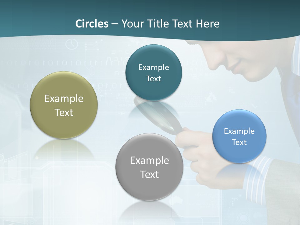 Communication Corporate Man PowerPoint Template
