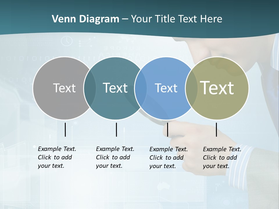 Communication Corporate Man PowerPoint Template