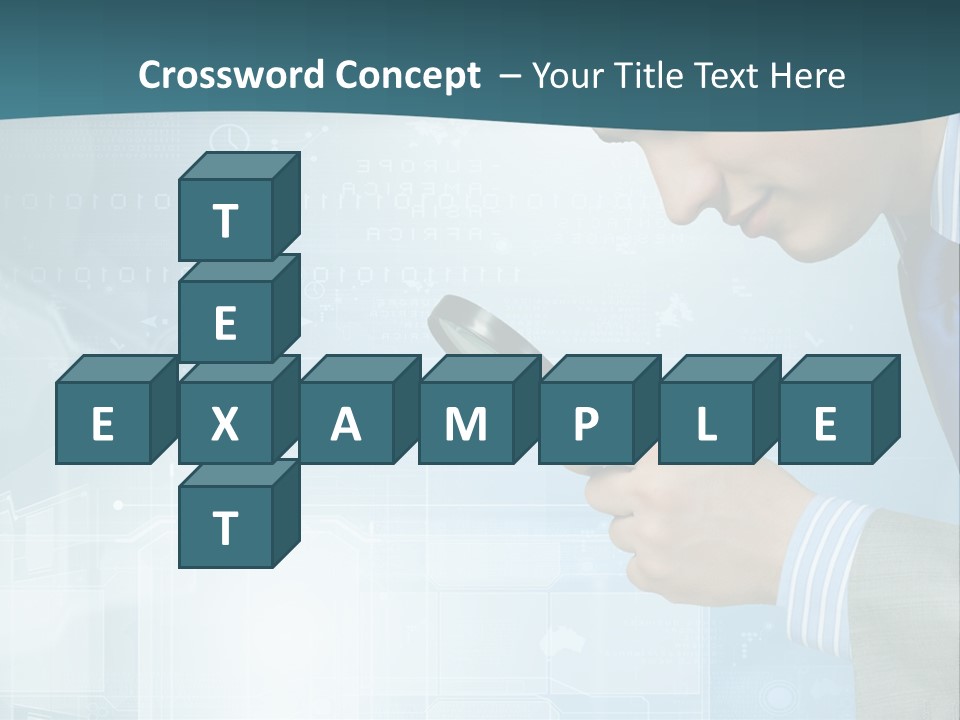 Communication Corporate Man PowerPoint Template