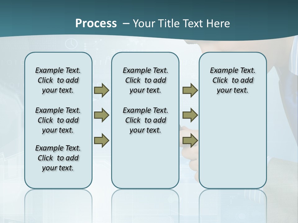 Communication Corporate Man PowerPoint Template