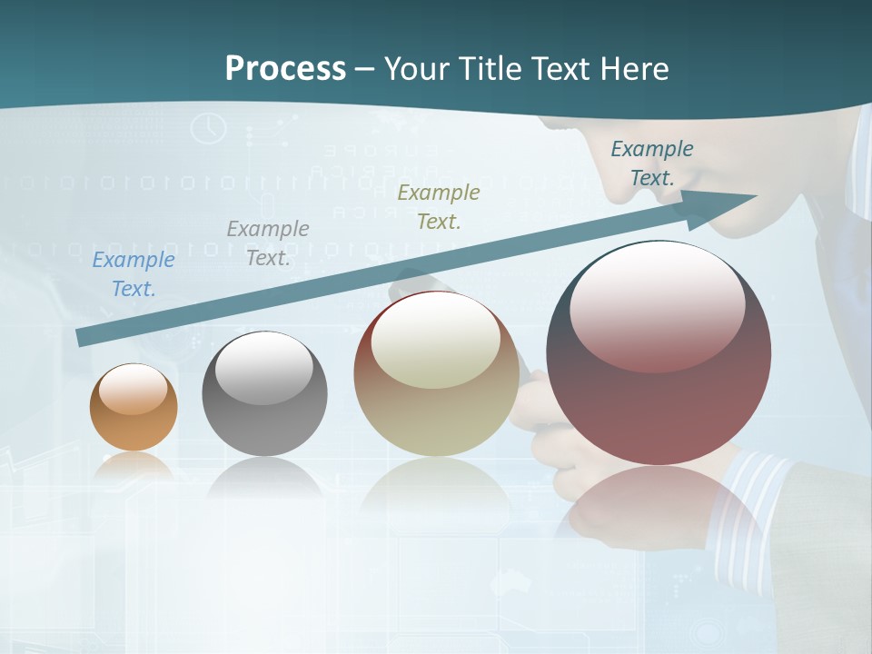 Communication Corporate Man PowerPoint Template