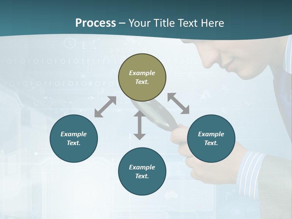 Communication Corporate Man PowerPoint Template