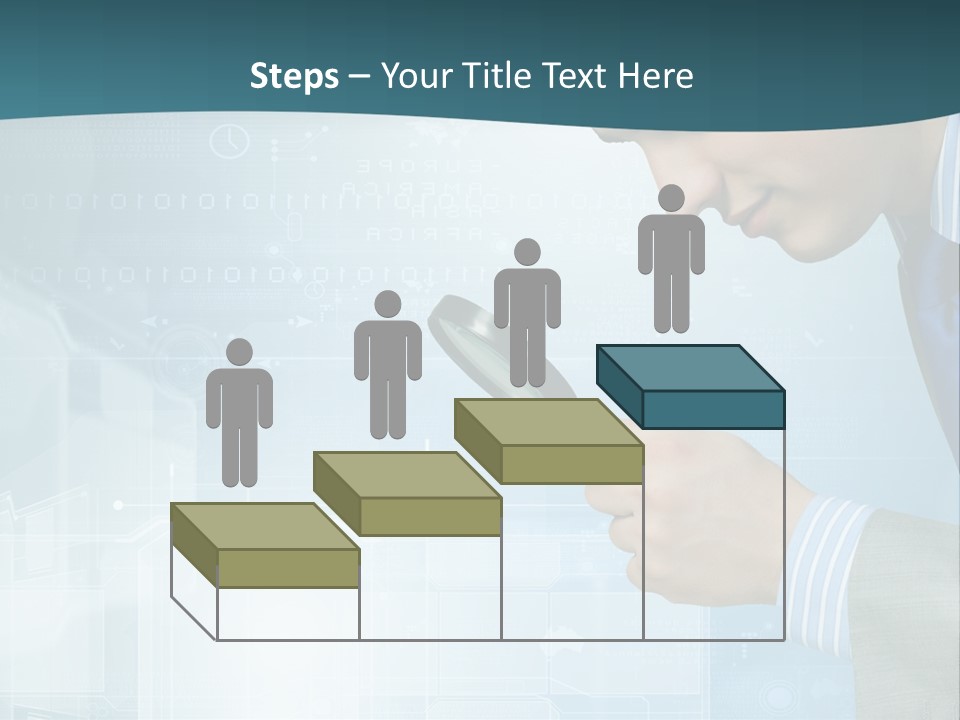 Communication Corporate Man PowerPoint Template