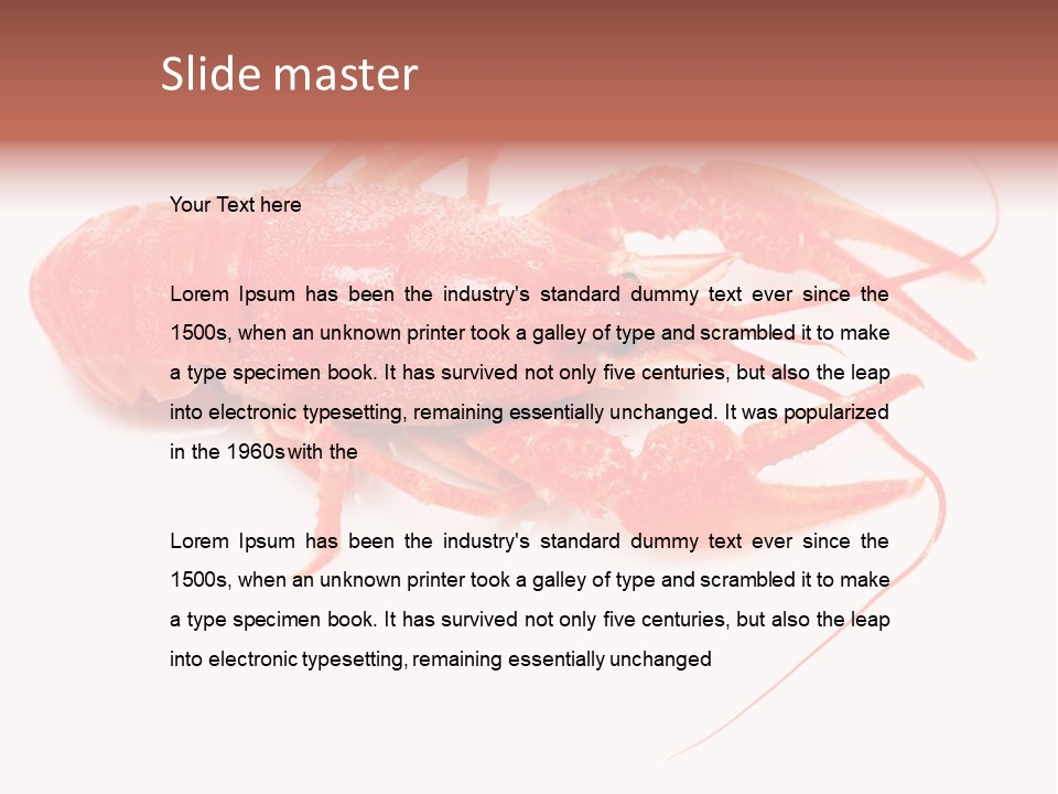 Antenna Closeup Eye PowerPoint Template