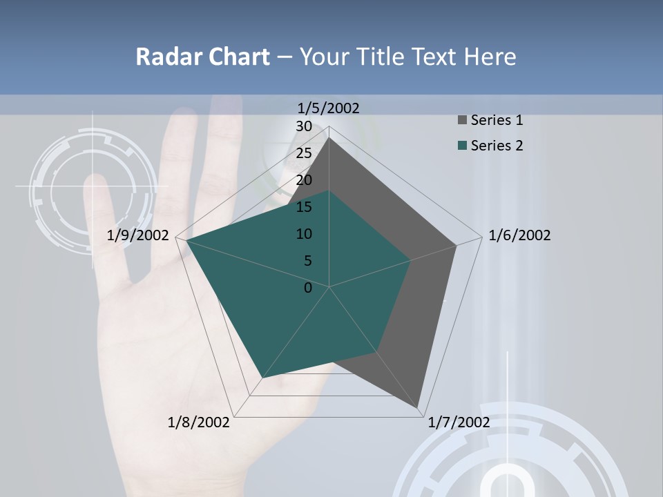 Single Hand Human PowerPoint Template