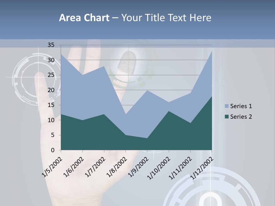 Single Hand Human PowerPoint Template