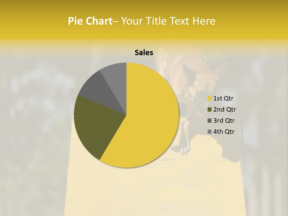 Looking At View Balance Young PowerPoint Template