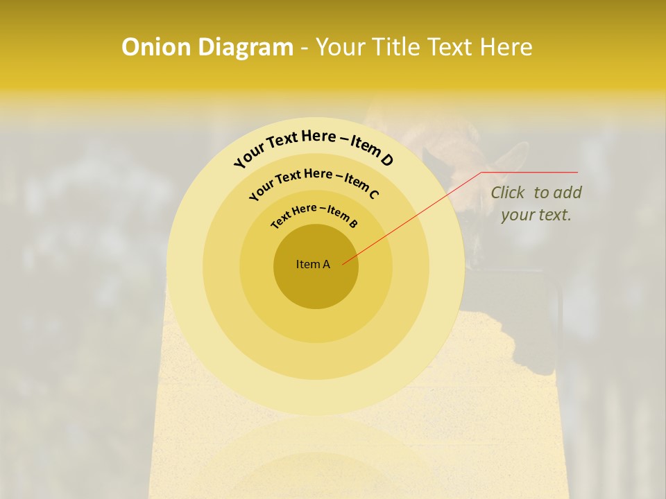 Looking At View Balance Young PowerPoint Template