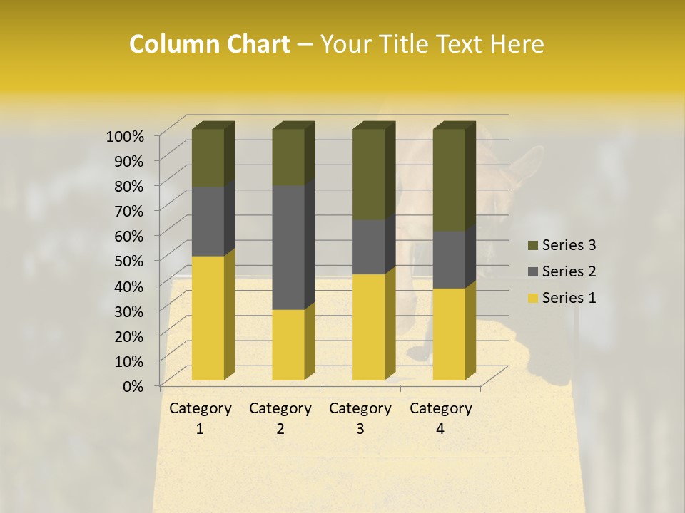 Looking At View Balance Young PowerPoint Template