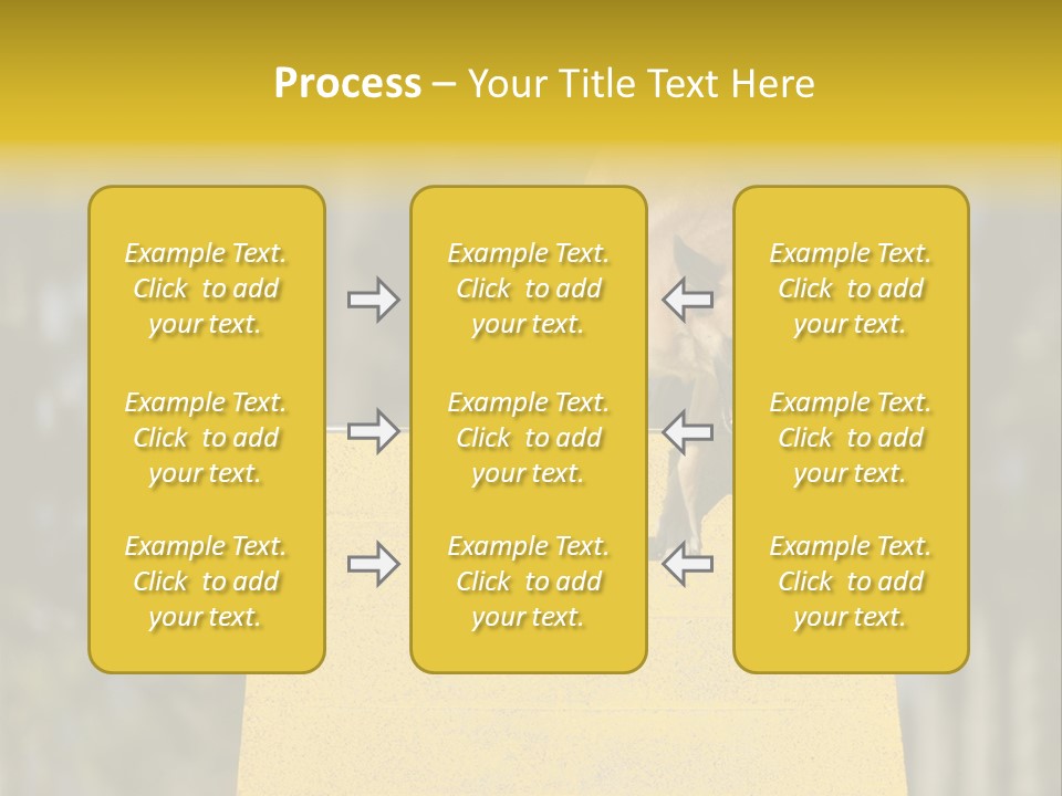 Looking At View Balance Young PowerPoint Template