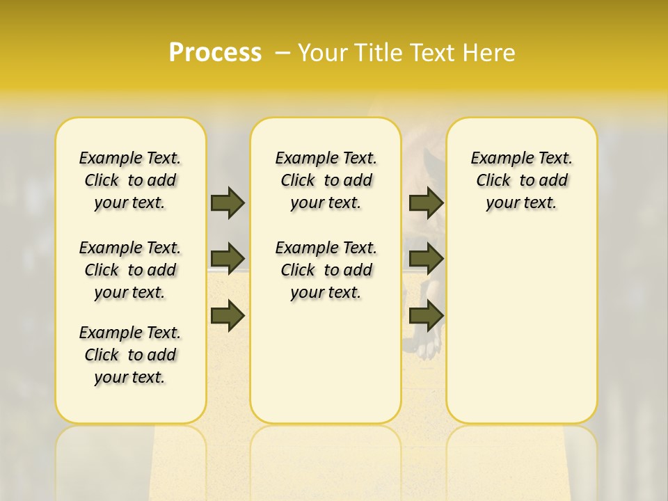 Looking At View Balance Young PowerPoint Template