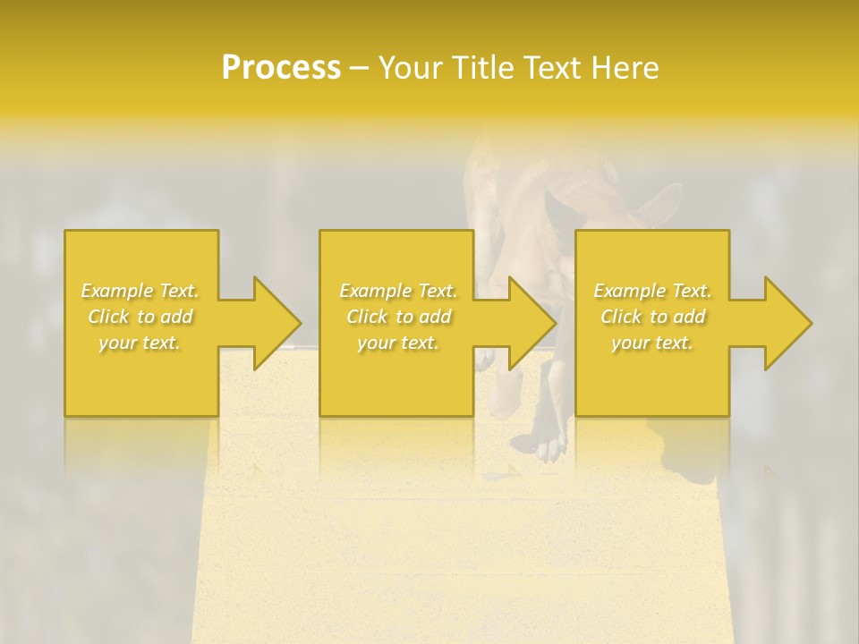 Looking At View Balance Young PowerPoint Template