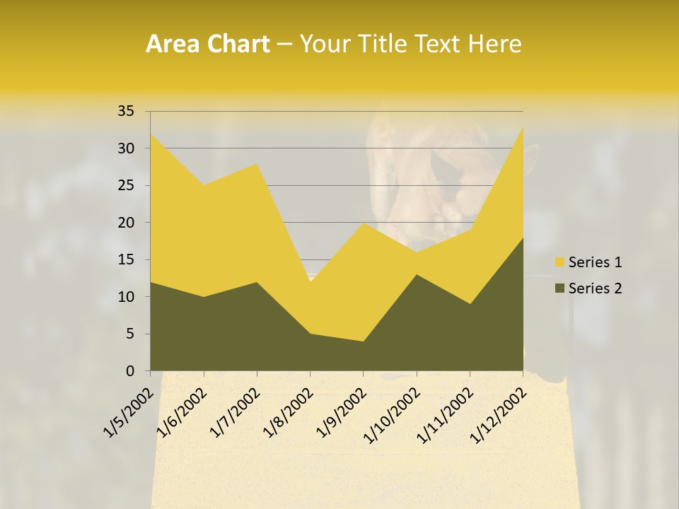 Looking At View Balance Young PowerPoint Template