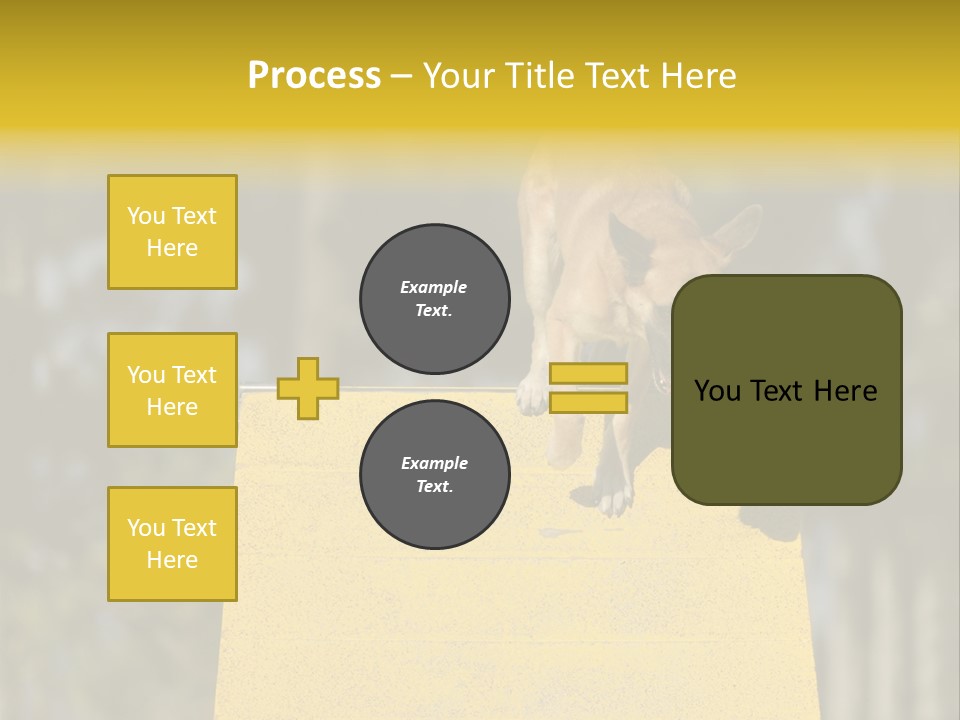 Looking At View Balance Young PowerPoint Template