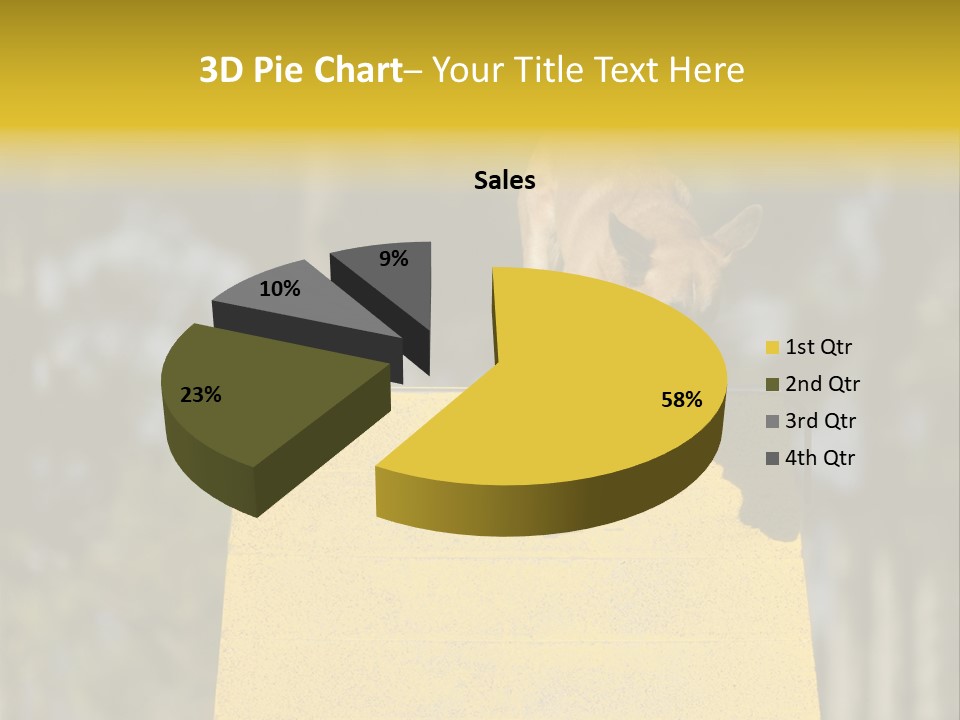 Looking At View Balance Young PowerPoint Template