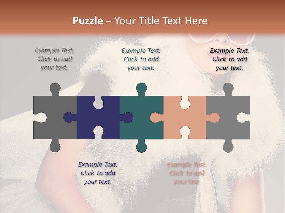 Closeup Refinement Decorations PowerPoint Template