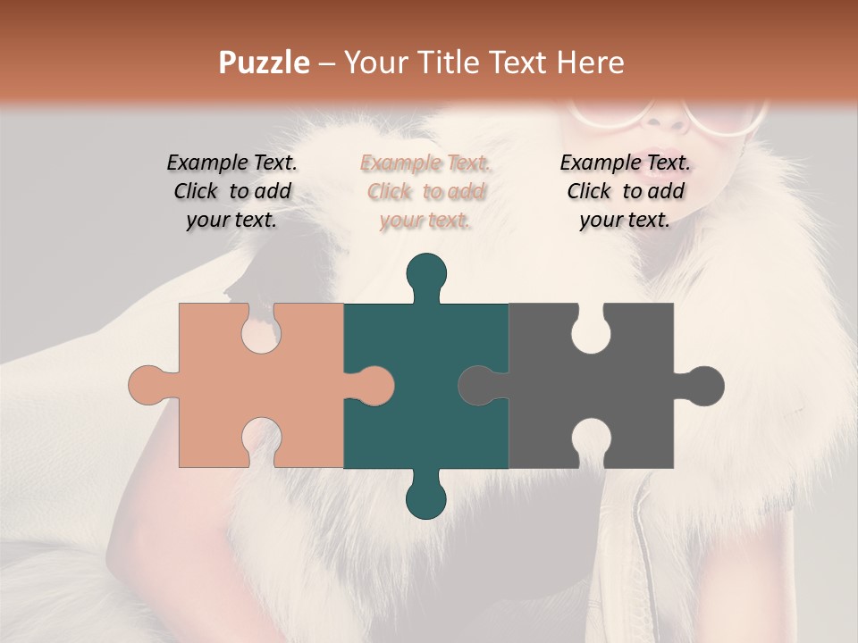 Closeup Refinement Decorations PowerPoint Template