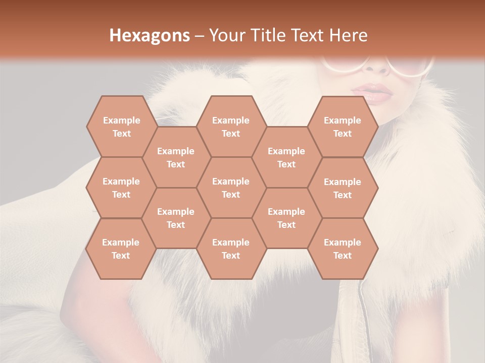 Closeup Refinement Decorations PowerPoint Template